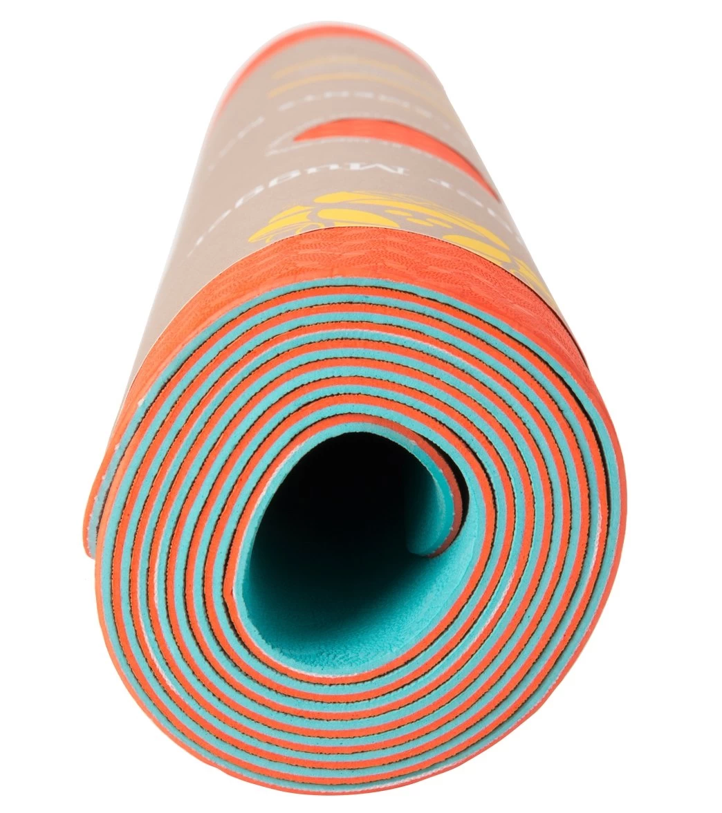Hugger Mugger Earth Elements Eco Yoga Mat 72" 3mm Ocean Sunset - Image 2