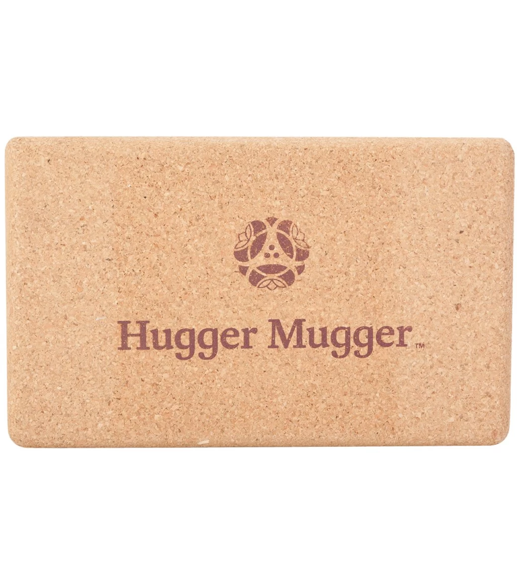Hugger Mugger Cork Yoga Block 3.5 Inch - Image 2