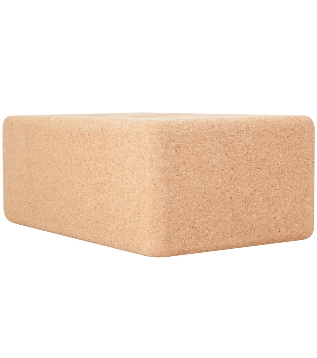 Hugger Mugger Cork Yoga Block 3.5 Inch - Image 3