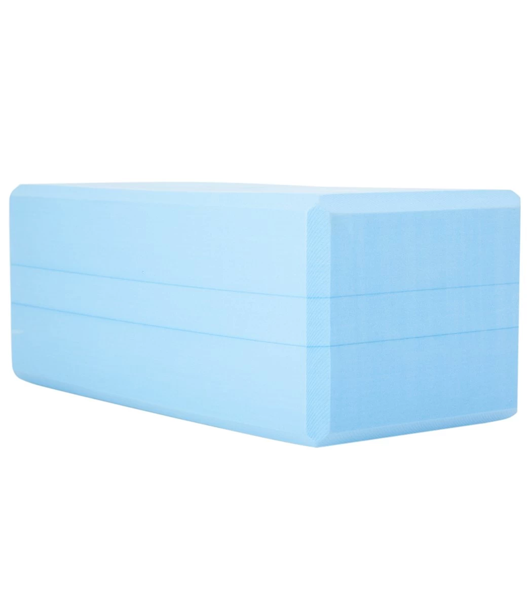Hugger Mugger 5" Big Foam Yoga Block Big Blue - Image 3