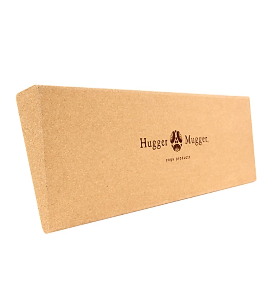 Hugger Mugger Cork Yoga Wedge Natural