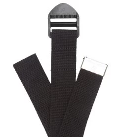 Hugger Mugger 6' Cotton Cinch Yoga Strap Black
