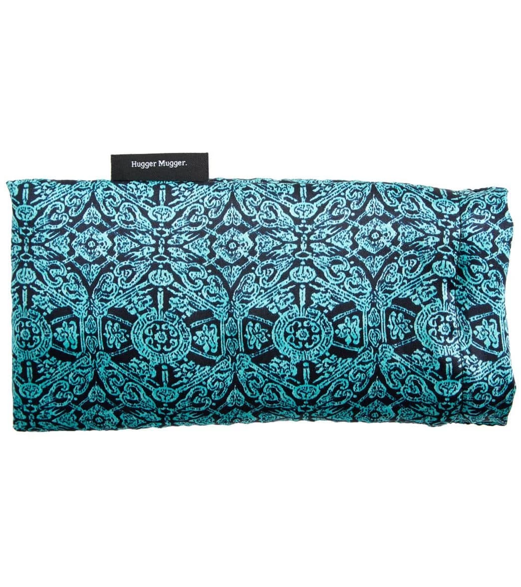 Hugger Mugger Silk Yoga Eye Pillow - Beads Boho Teal - Image 3