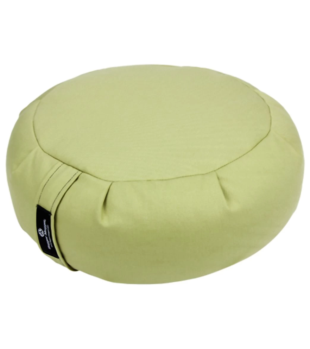Hugger Mugger Zafu Yoga Meditation Cushion Celery