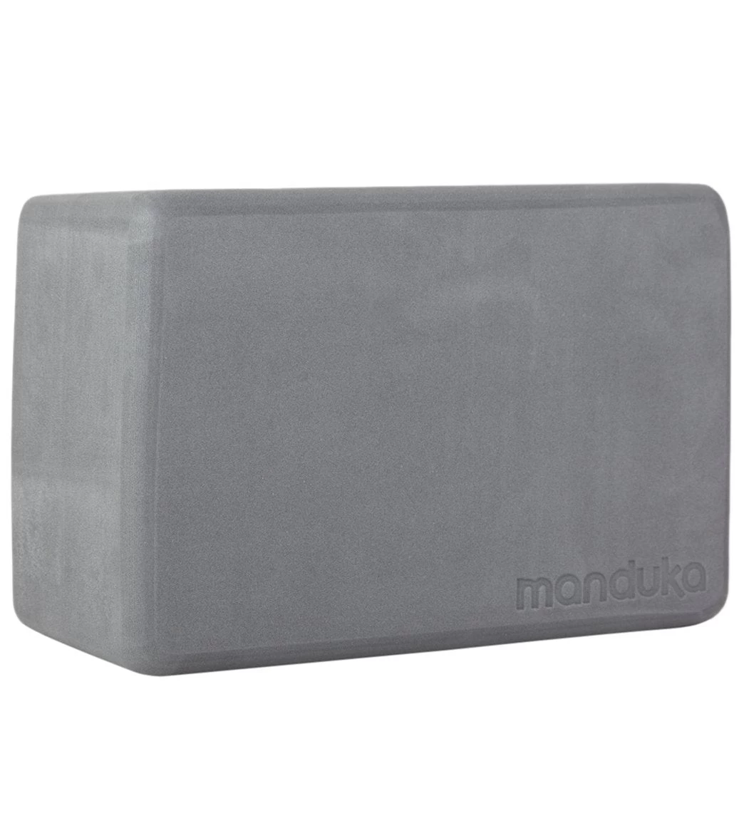 Manduka Recycled Foam Yoga Block Thunder
