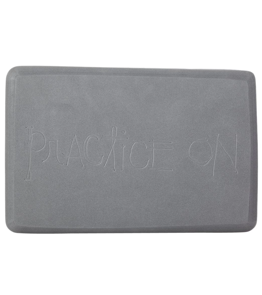 Manduka Recycled Foam Yoga Block Thunder - Image 3