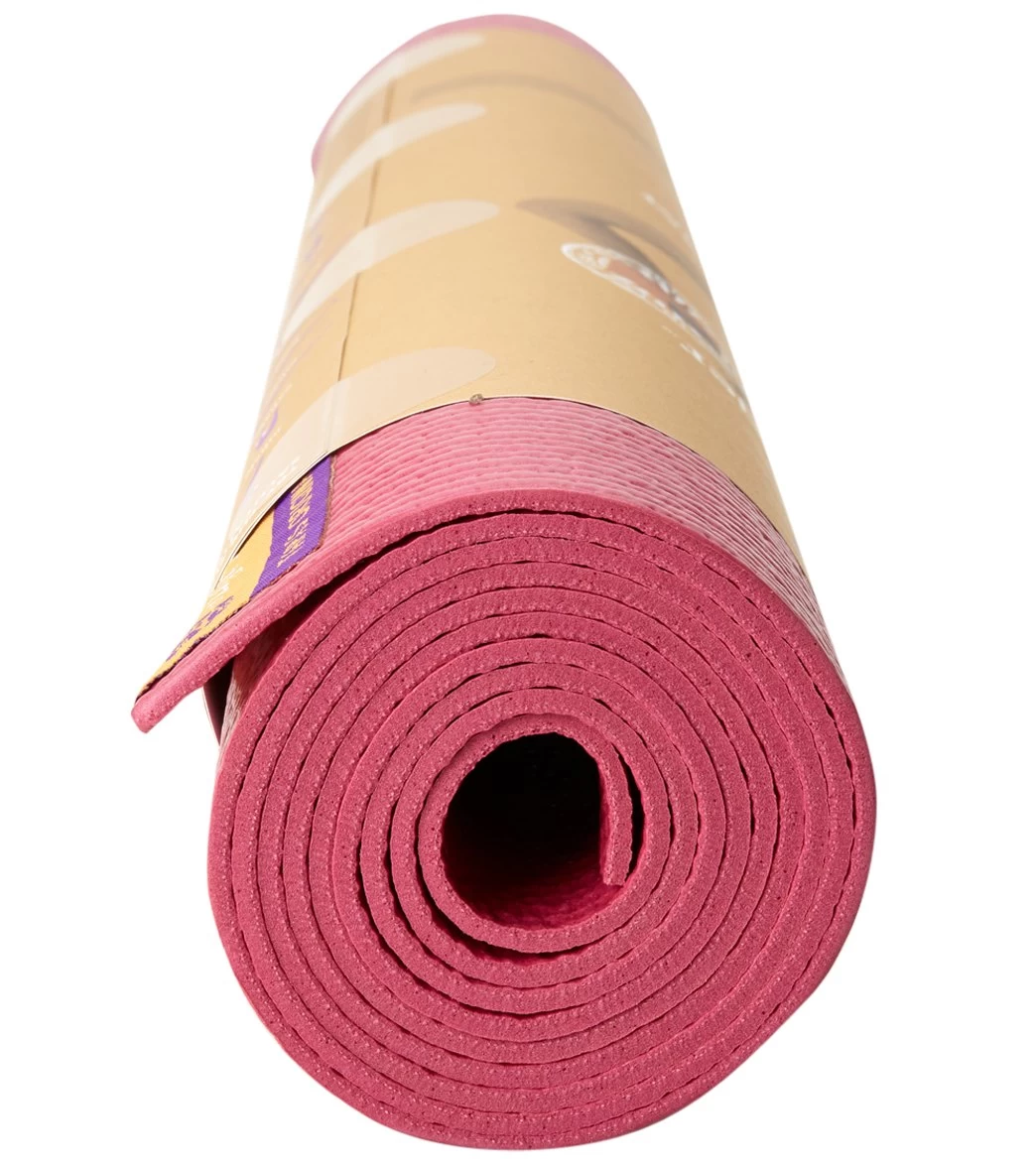 Hugger Mugger Tapas Original Yoga Mat 68" 3mm Raspberry - Image 2