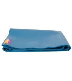 Hugger Mugger Tapas Travel Yoga Mat 68" 1.5mm Blue