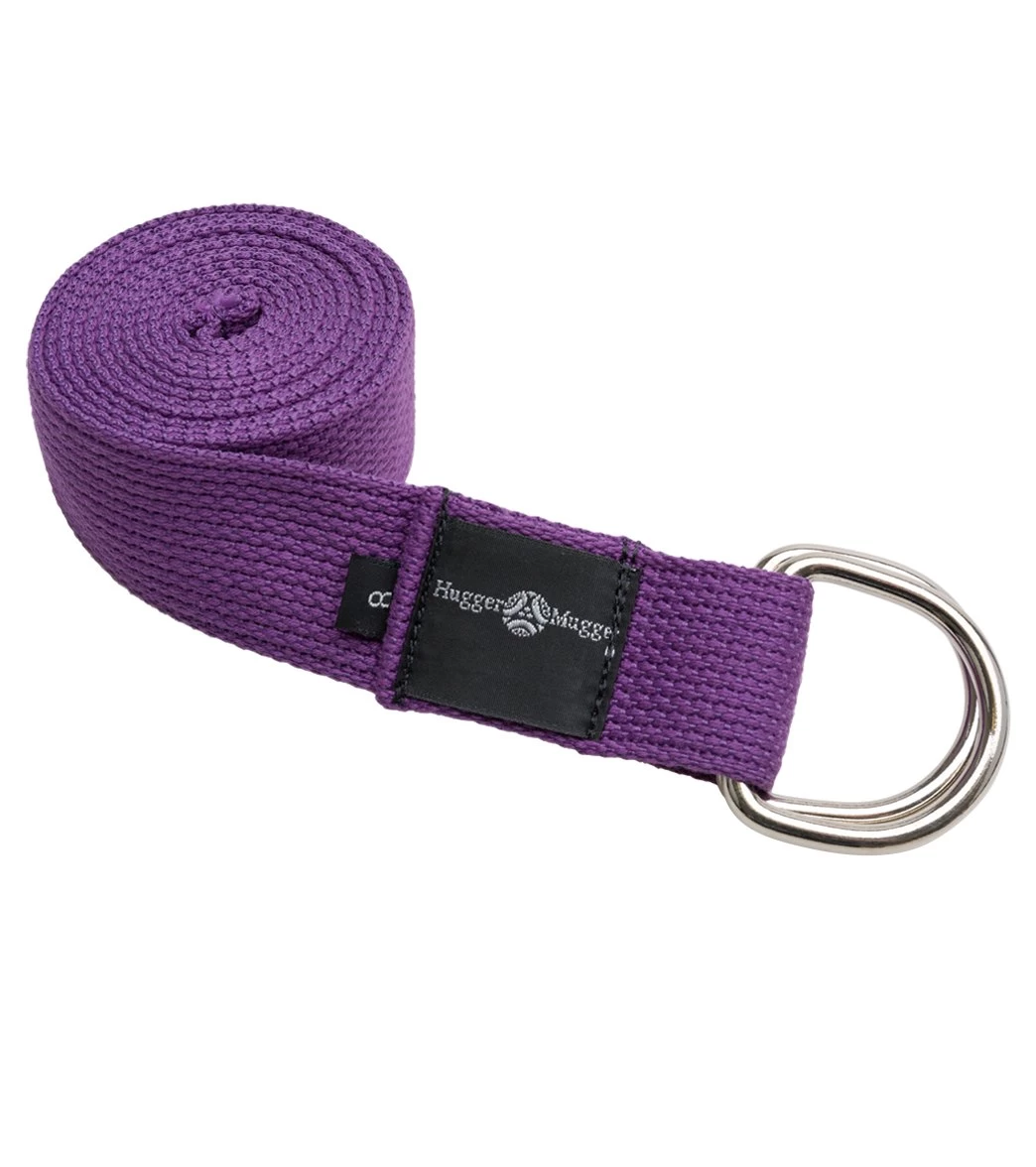 Hugger Mugger D-Ring Cotton Strap 8' Purple - Image 2