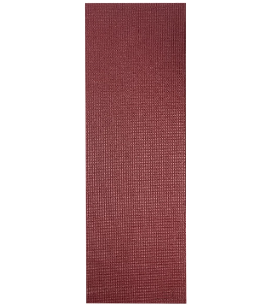 Everyday Yoga Mat 72 Inch 3mm Merlot - Image 2