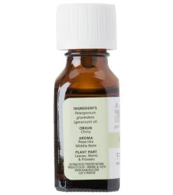 Aura Cacia Geranium 100% Pure Essential Oil - 0.5 Oz