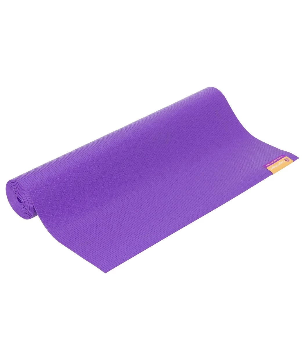 Hugger Mugger Tapas Original Extra Long Yoga Mat 80" 3mm Purple - Image 5
