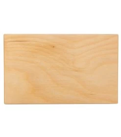 Hugger Mugger Wood Yoga Block Wood