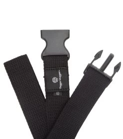 Hugger Mugger 10' Quick Release Yoga Strap Black