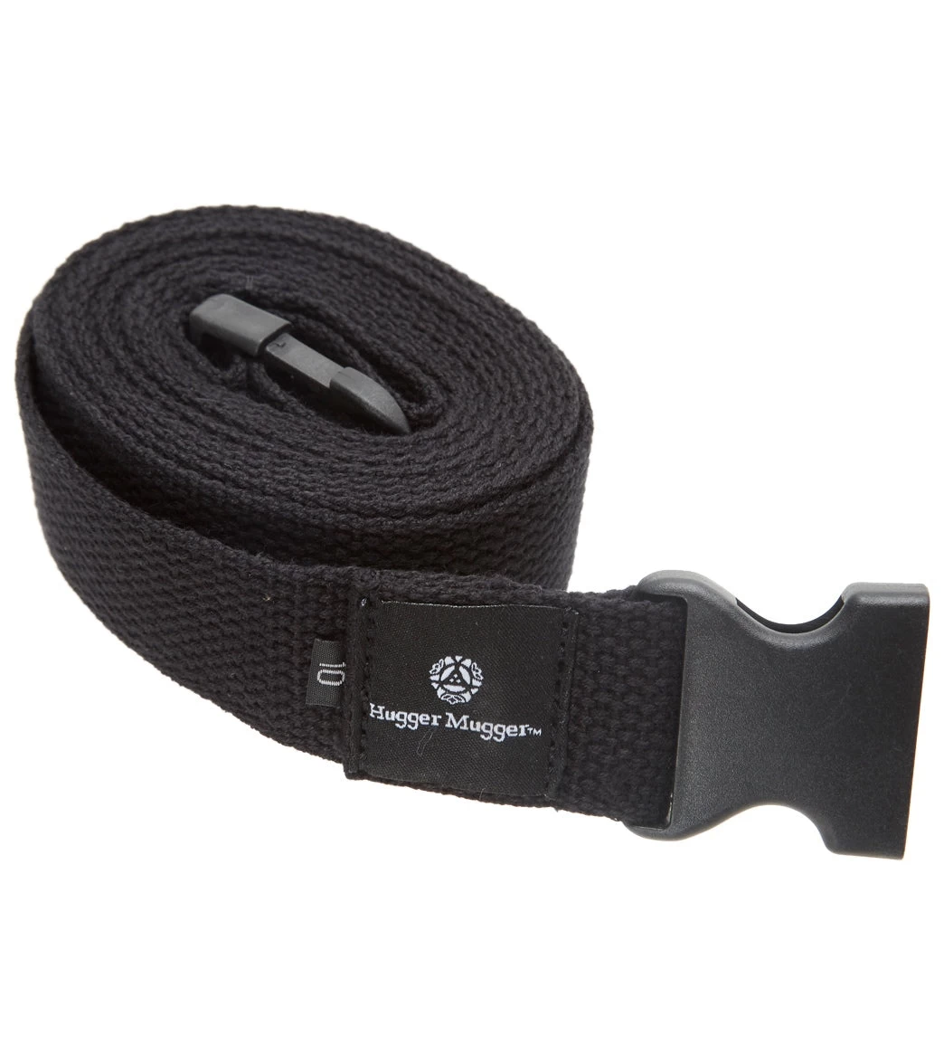 Hugger Mugger 10' Quick Release Yoga Strap Black - Image 2