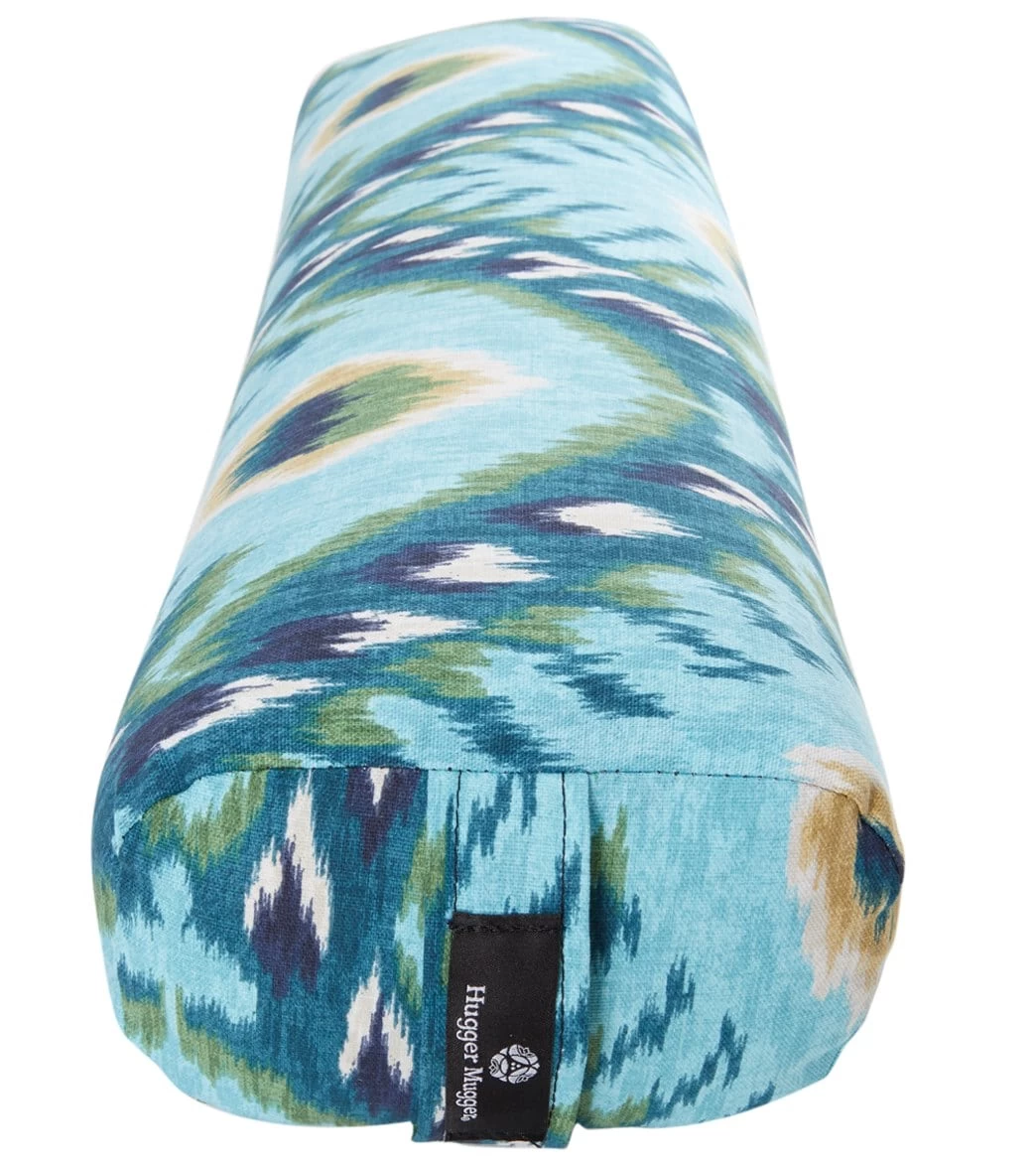 Hugger Mugger Junior Printed Yoga Bolster Indigo Ikat - Image 2
