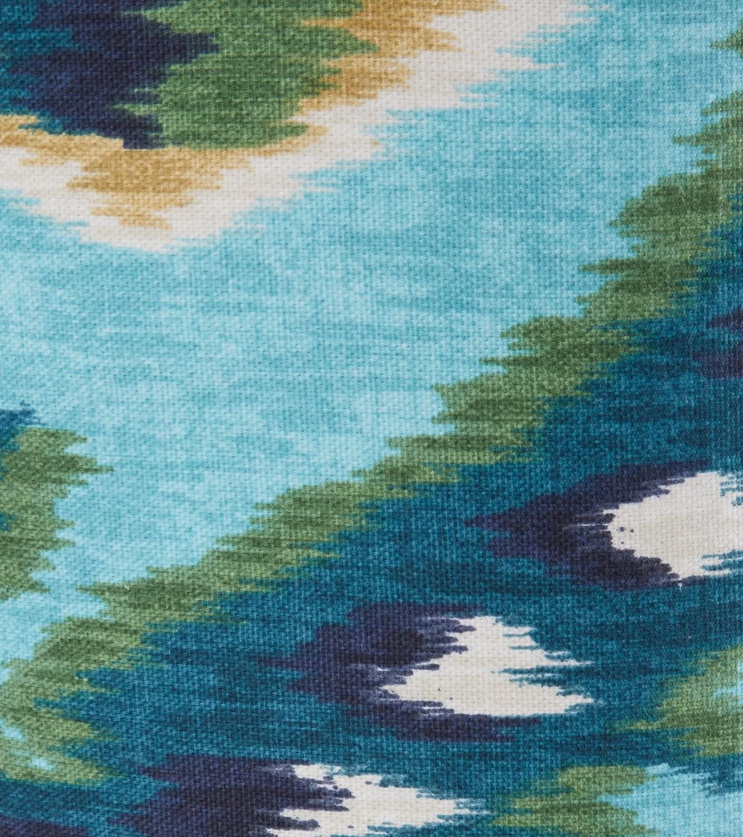 Hugger Mugger Junior Printed Yoga Bolster Indigo Ikat - Image 3