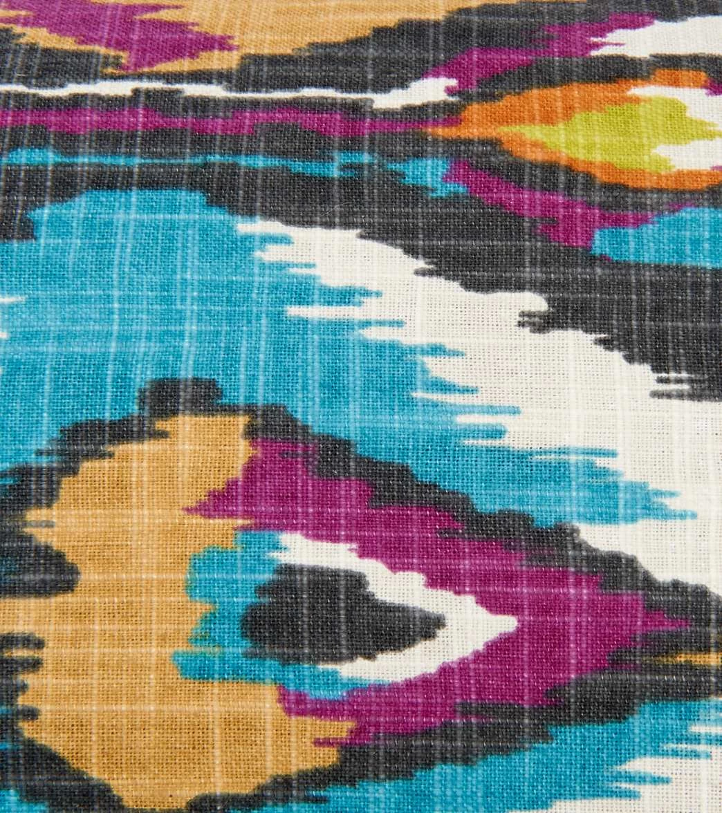 Hugger Mugger Sukasana Printed Yoga Meditation Cushion Bohemian Ikat - Image 3