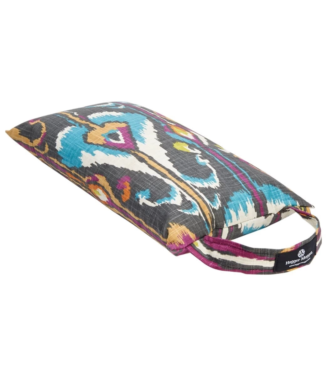 Hugger Mugger Sukasana Printed Yoga Meditation Cushion Bohemian Ikat - Image 4
