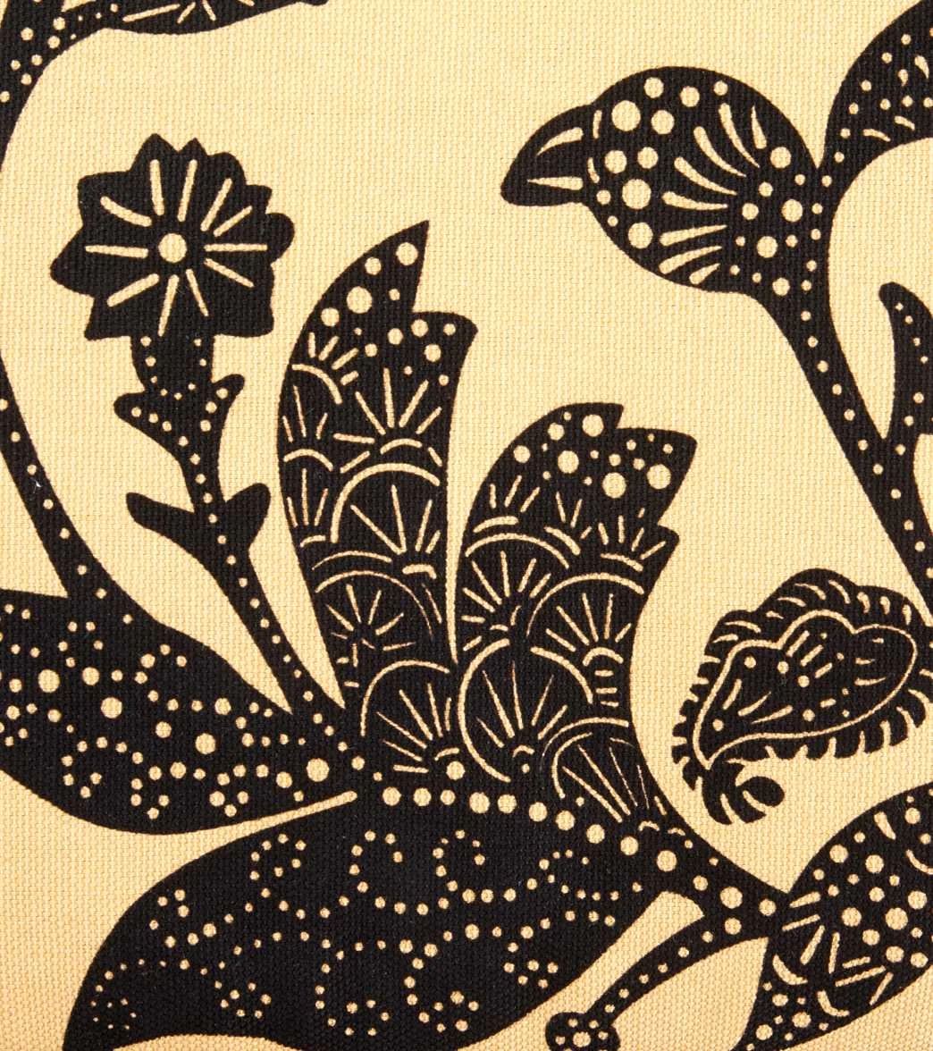 Hugger Mugger Zen Printed Yoga Meditation Cushion Carmel Lotus - Image 4