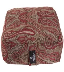 Hugger Mugger Zen Printed Yoga Meditation Cushion Vintage Currant
