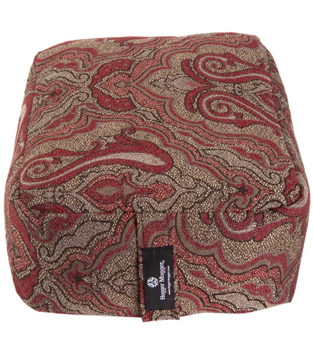 Hugger Mugger Zen Printed Yoga Meditation Cushion Vintage Currant