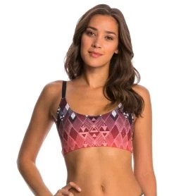 Onzie Graphic Elastic Yoga Sports Bra Tanzania