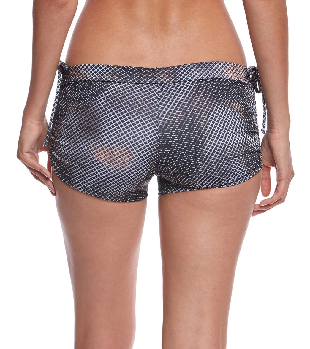 Onzie Side String Yoga Shorts Fence - Image 2