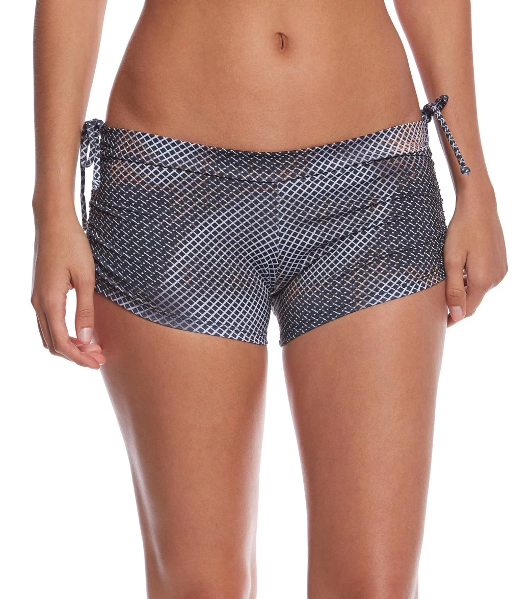 Onzie Side String Yoga Shorts Fence - Image 5