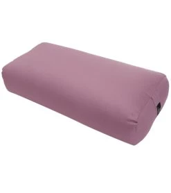 Everyday Yoga High Impact Cotton Rectangular Yoga Bolster Lilac