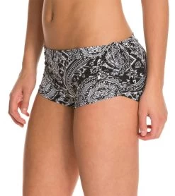 Onzie Side String Yoga Shorts Bandana
