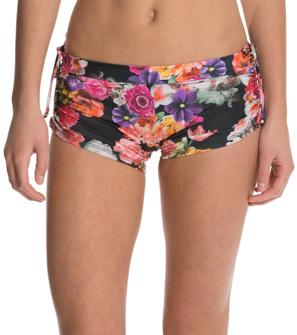 Onzie Side String Yoga Shorts Kimono - Image 5