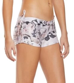 Onzie Side String Yoga Shorts Sky Dancer