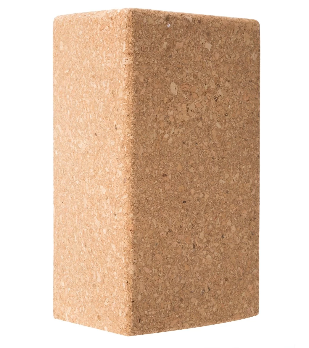 Halfmoon Cork Yoga Block 3.5 Inch