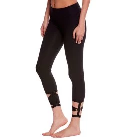 Beyond Yoga Live Free Or Tie Hard Yoga Leggings Jet Black