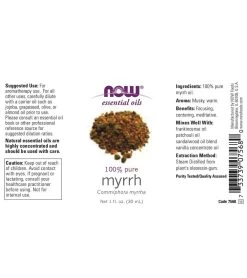 NOW 100% Pure Myrrh Oil 1 Oz