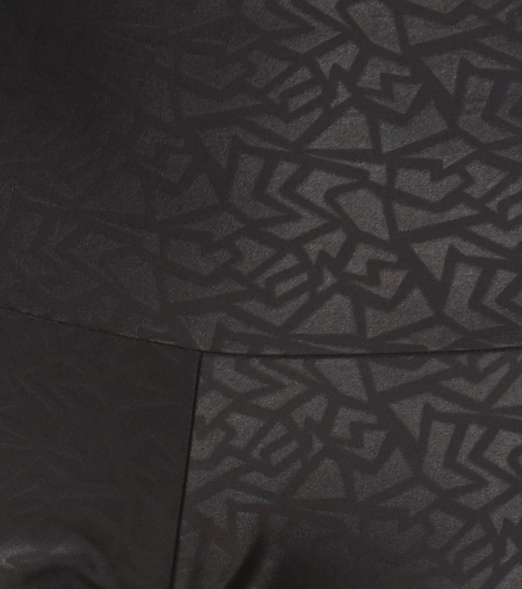 Onzie High Waisted Basic 7/8 Yoga Leggings Black Pandora - Image 4