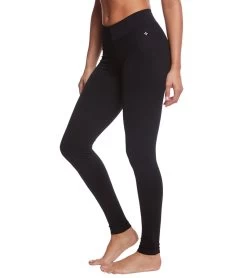NUX V-Ankle Seamless Yoga Leggings Black