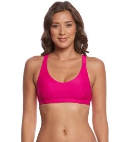 Onzie Weave Yoga Sports Bra Summer Rose