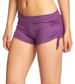 Mika Yoga Wear Lucia Hot Yoga Shorts Indigo