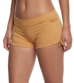 Mika Yoga Wear Lucia Hot Yoga Shorts Gold
