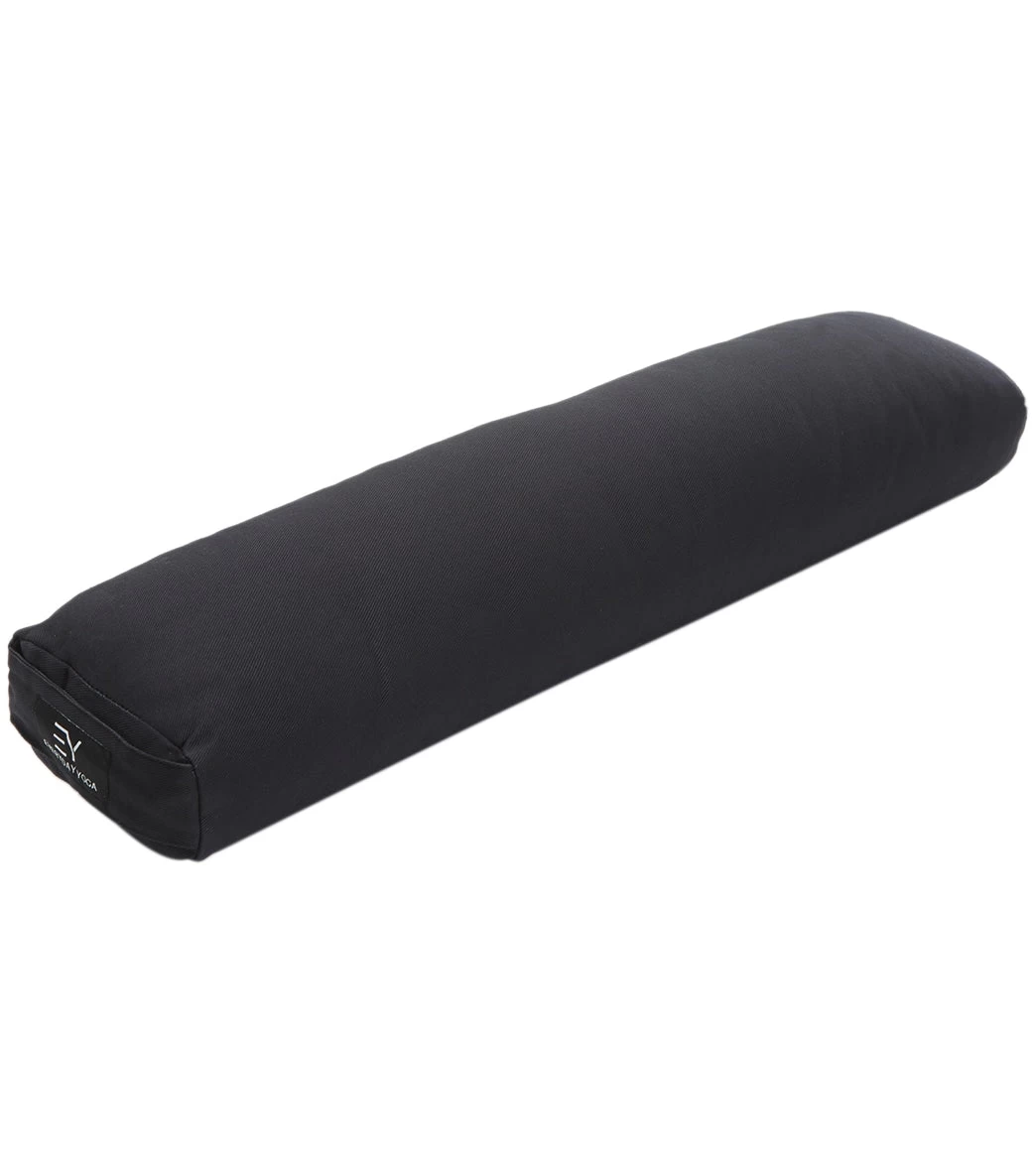 Everyday Yoga Cotton Pranayama Bolster Black