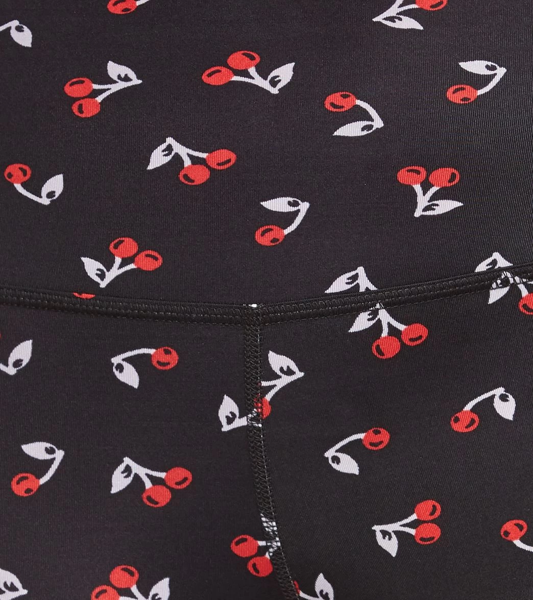 Beyond Yoga Kate Spade Cinched Bow Yoga Sports Bra Tri-Color Cherries - Image 4