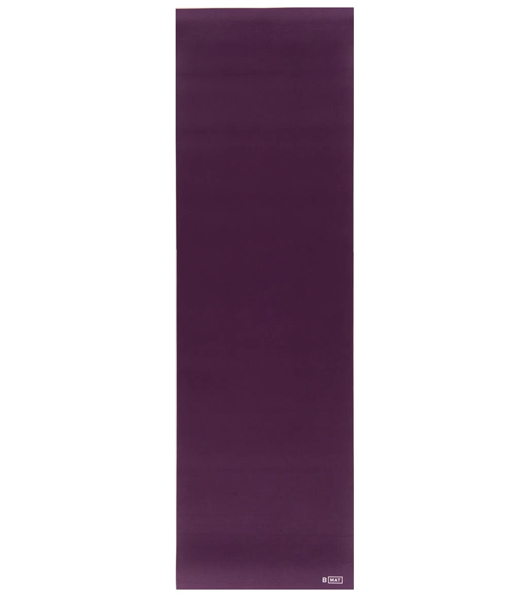 B Yoga Strong Mat 85" 6mm Deep Purple
