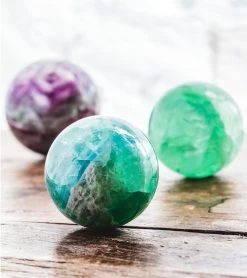 SoulMakes Fluorite Sphere