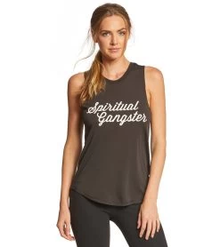Spiritual Gangster SG Script Muscle Tank