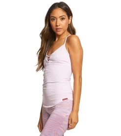 Hard Tail Corset Crossback Tank Tulip