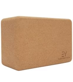 Everyday Yoga Cork Yoga Block 4 Inch