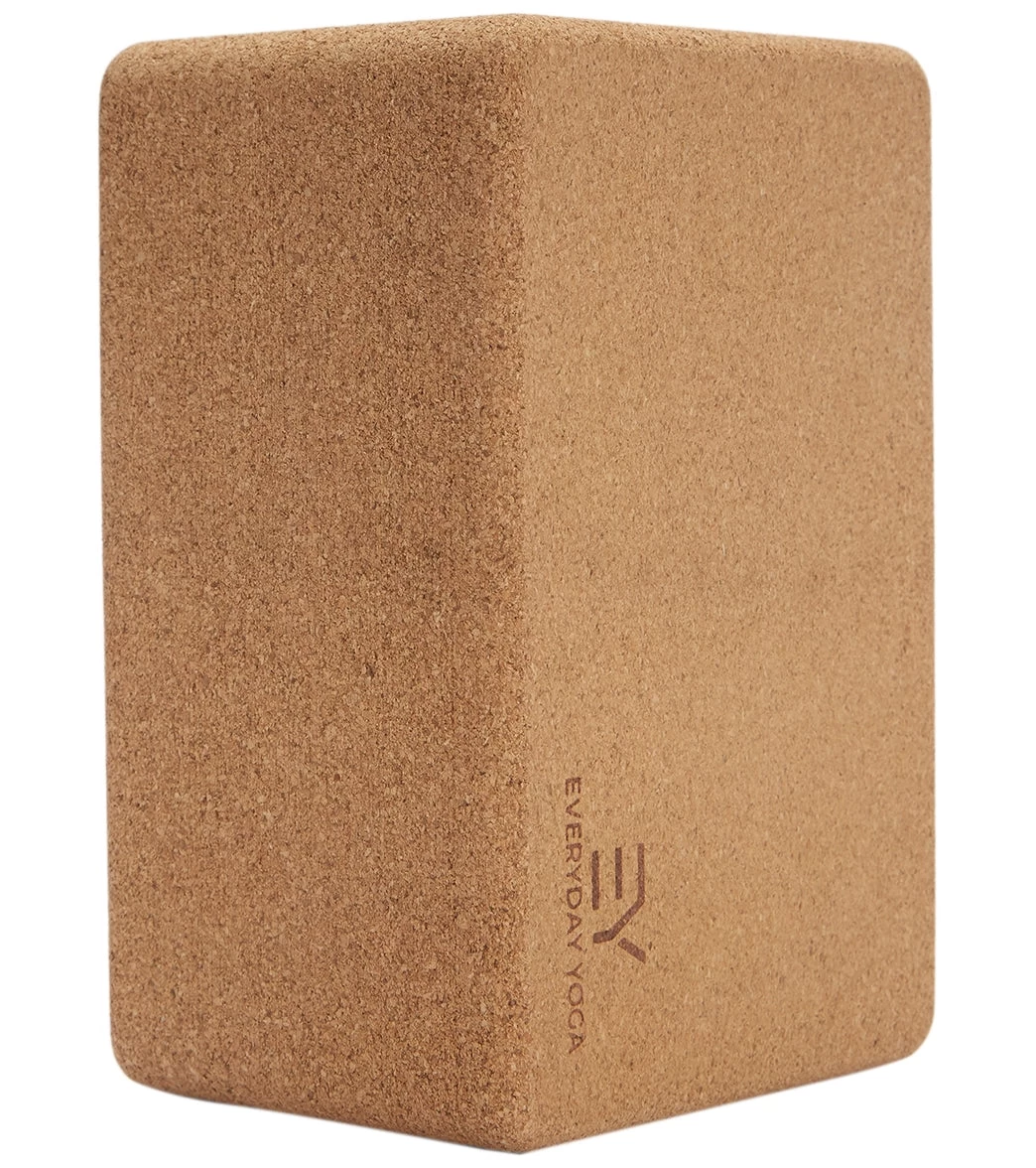 Everyday Yoga Cork Yoga Block 5 Inch - Image 2