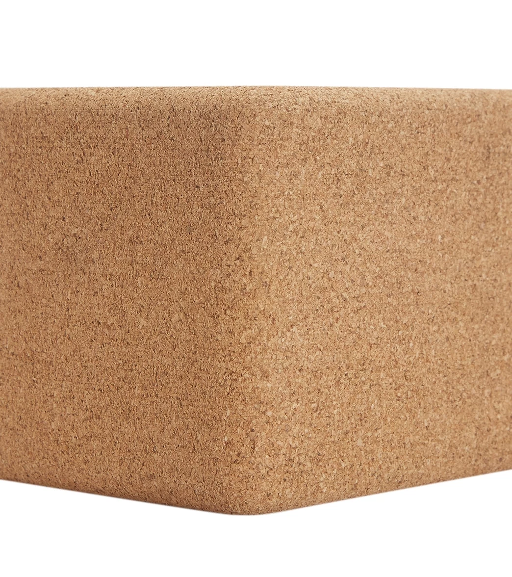 Everyday Yoga Cork Yoga Block 5 Inch - Image 4